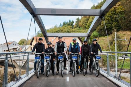 Otvoritev kolesarske CE-SˇT-SˇE-175